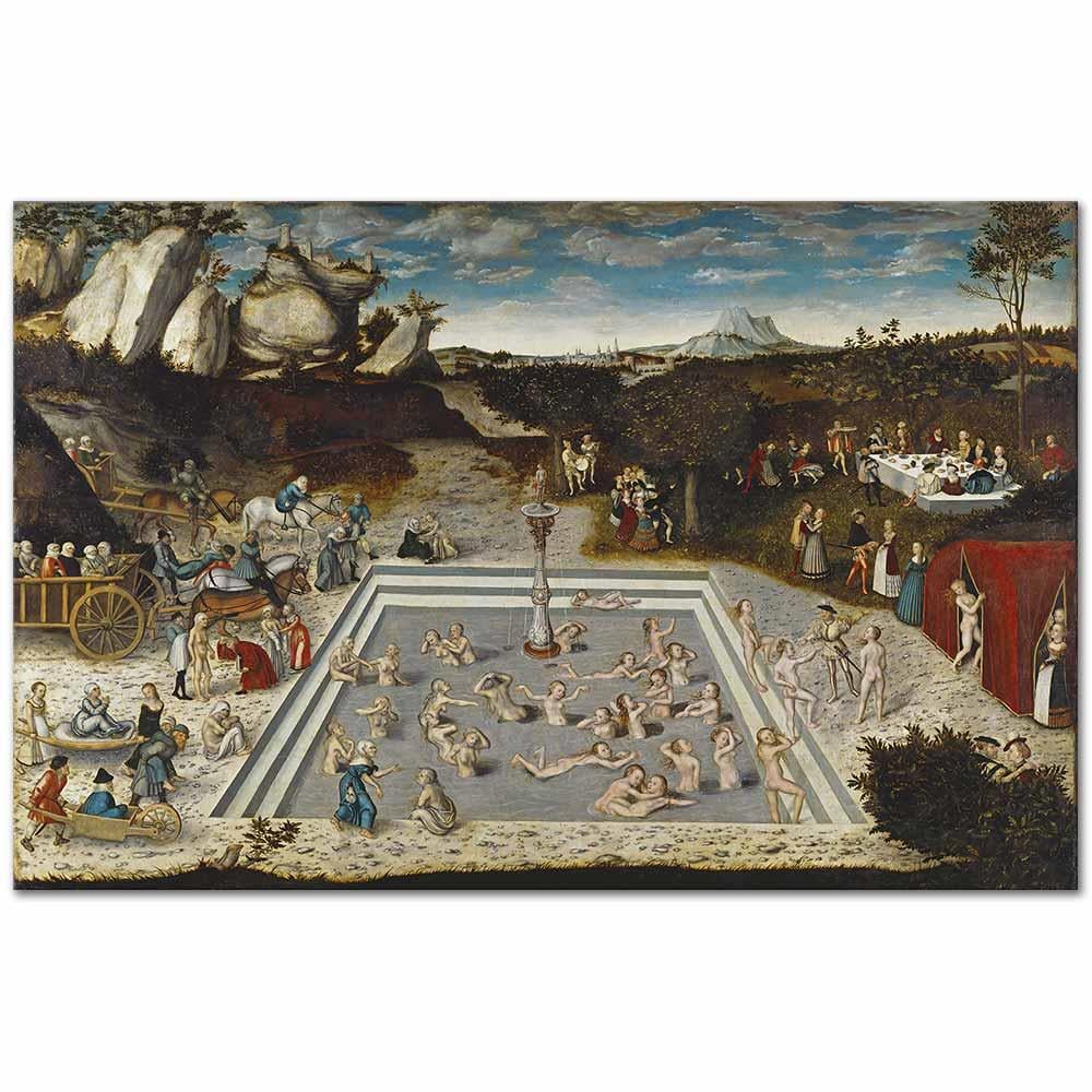 The Fountain of the Youth by Lucas Cranach