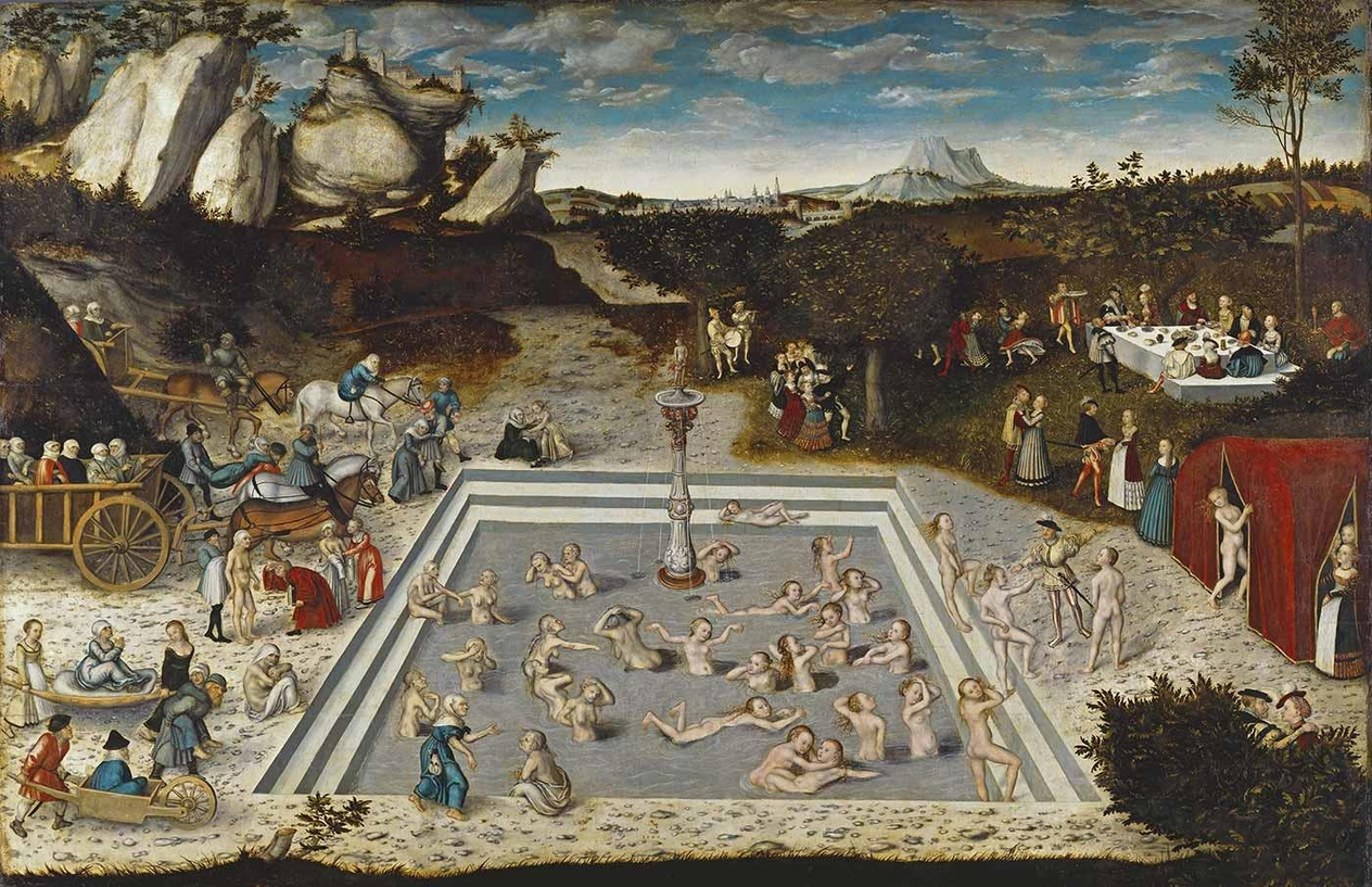 The Fountain of the Youth by Lucas Cranach