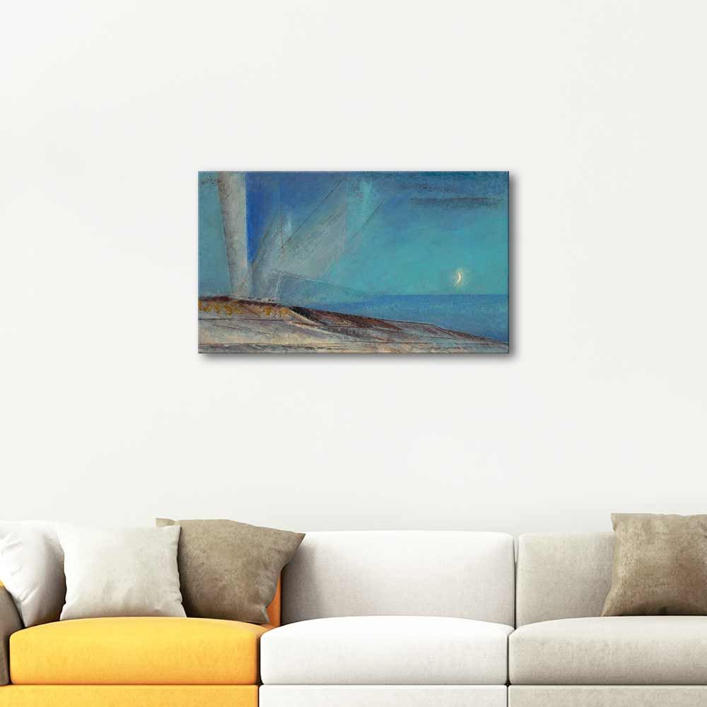 Lyonel Feininger Dunes Hazy Evening Art Print
