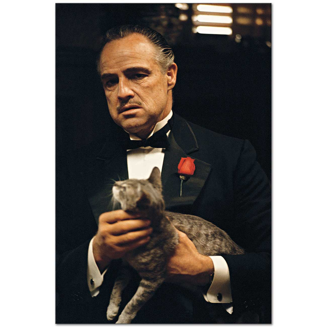 Marlon Brando in the Godfather Art Print