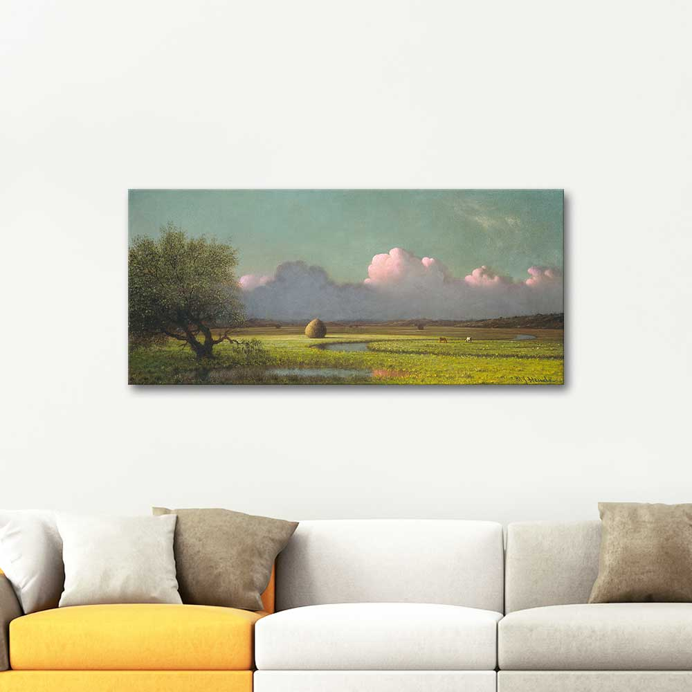 Martin Johnson Heade Güneş Işığı ve Gölgeler Kanvas Tablo