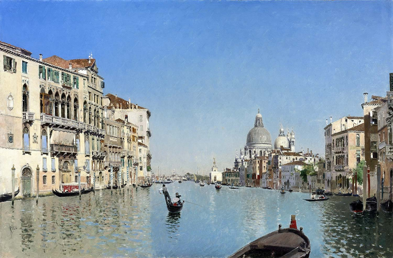 Martin Rico y Ortega Venice Art Print