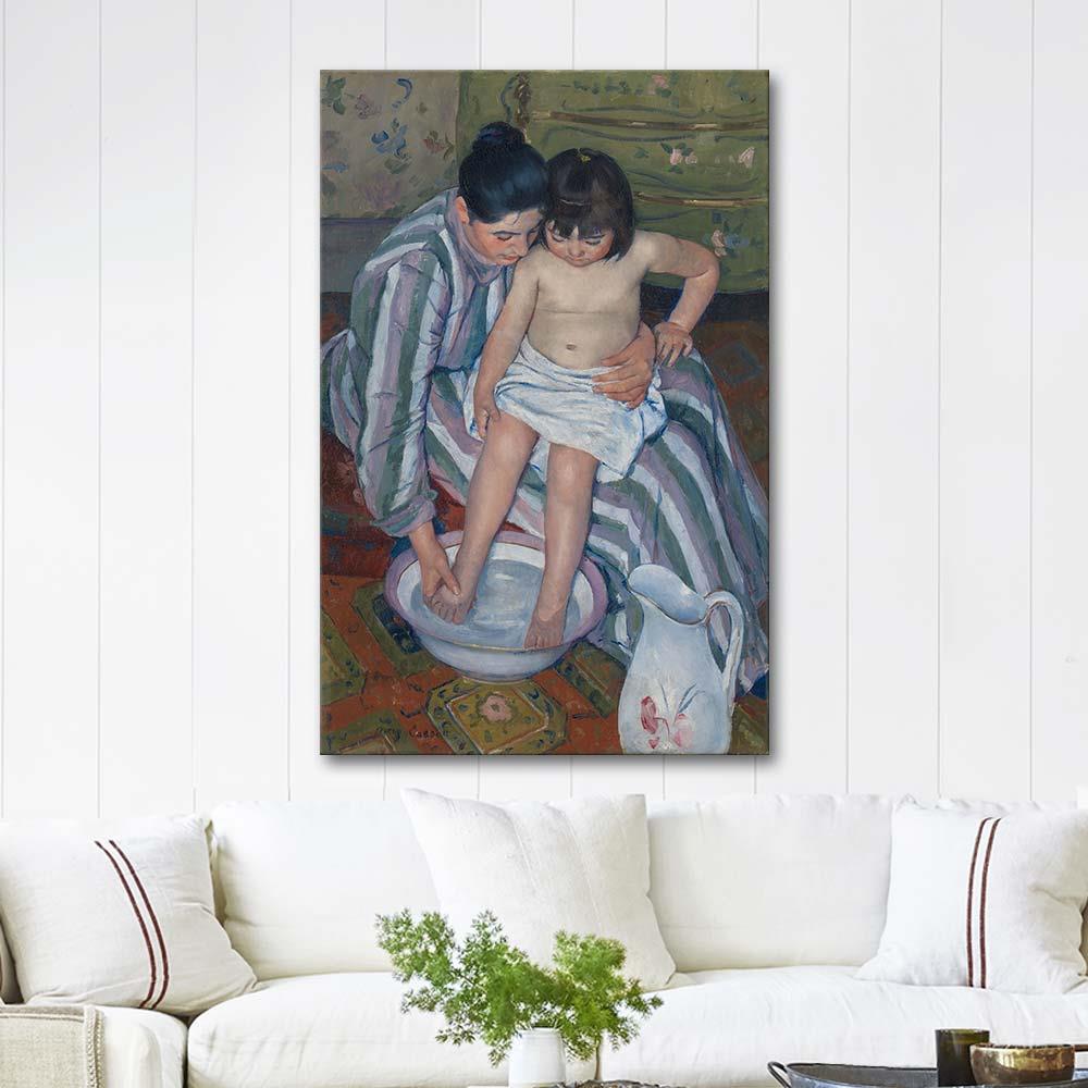 Mary Cassatt The Child's Bath Art Print