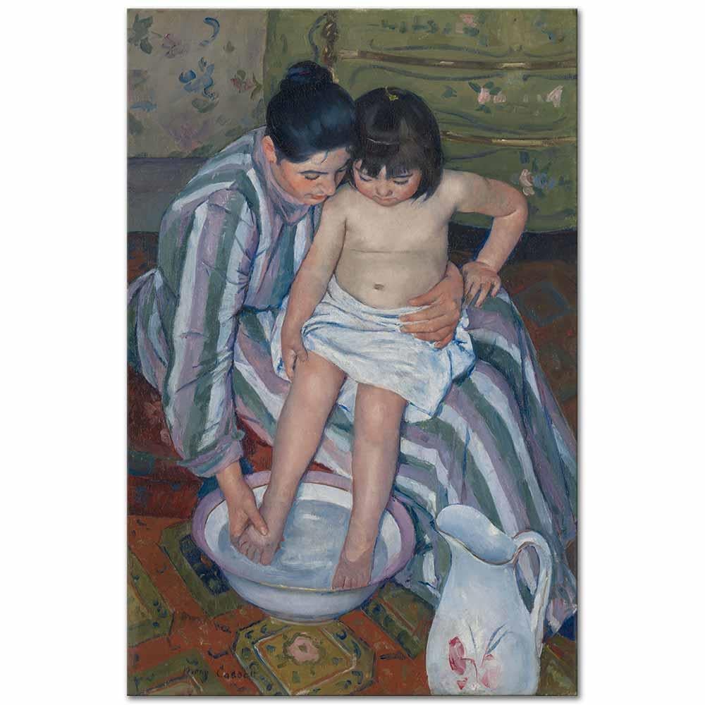 The Child's Bath by Mary Cassatt