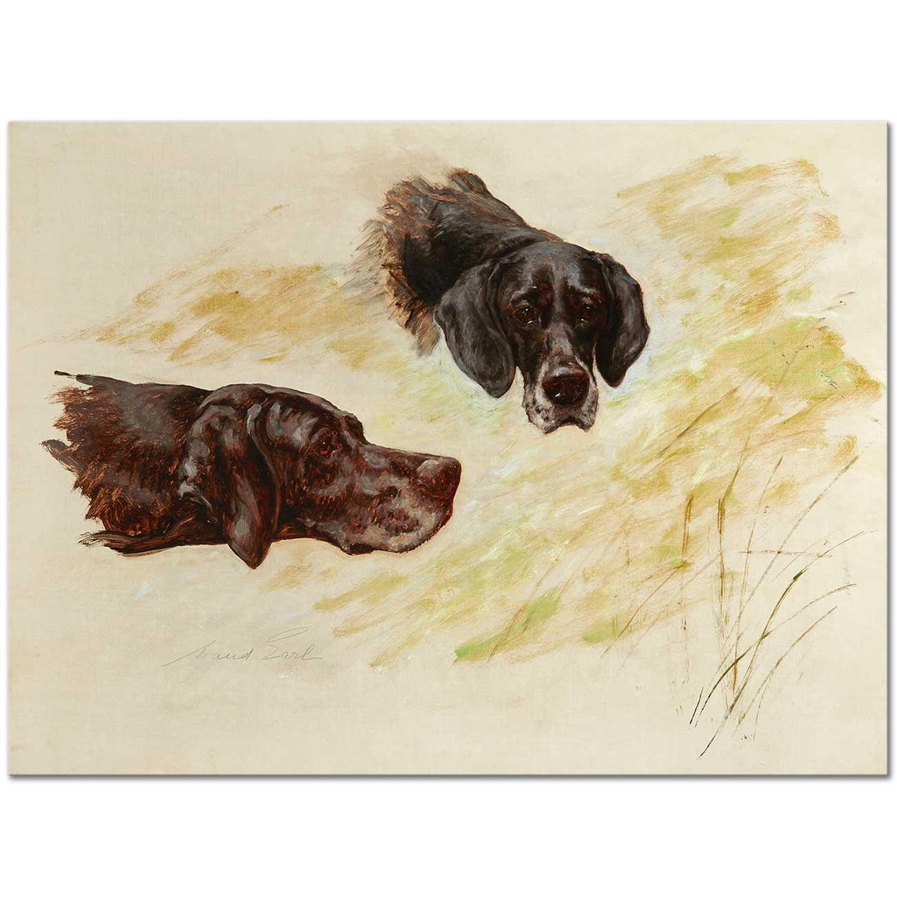 Maud Earl Lorne and Kate Art Print