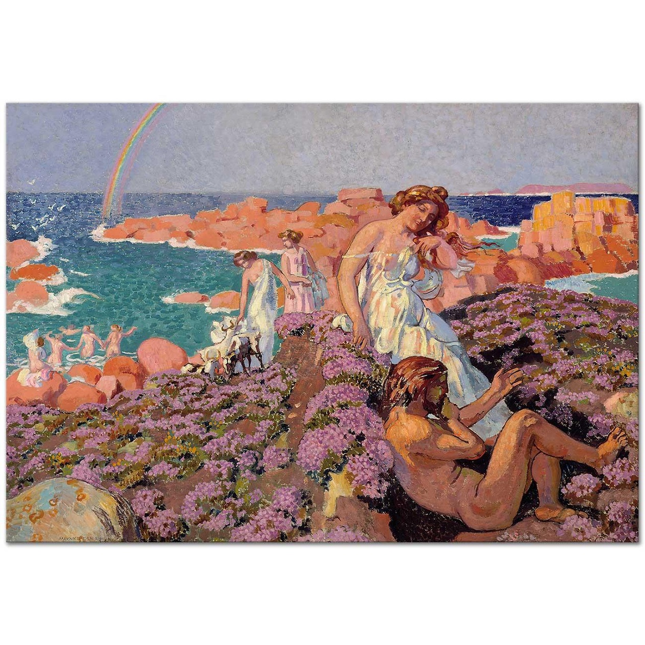 Maurice Denis Ulysses With Calypso Art Print