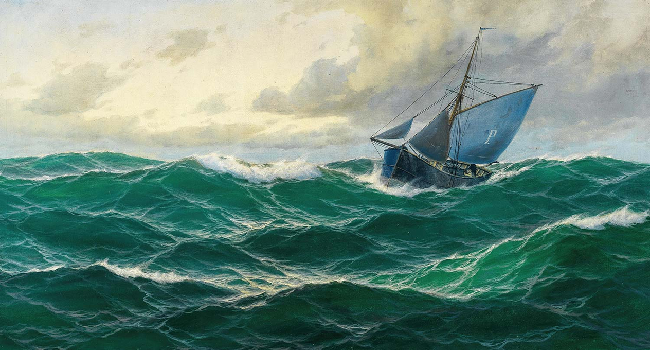 Max Jensen Marine Piece Art Print