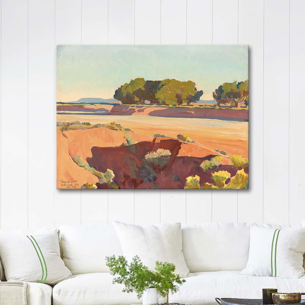 Maynard Dixon Shadows on Short Creek Art Print