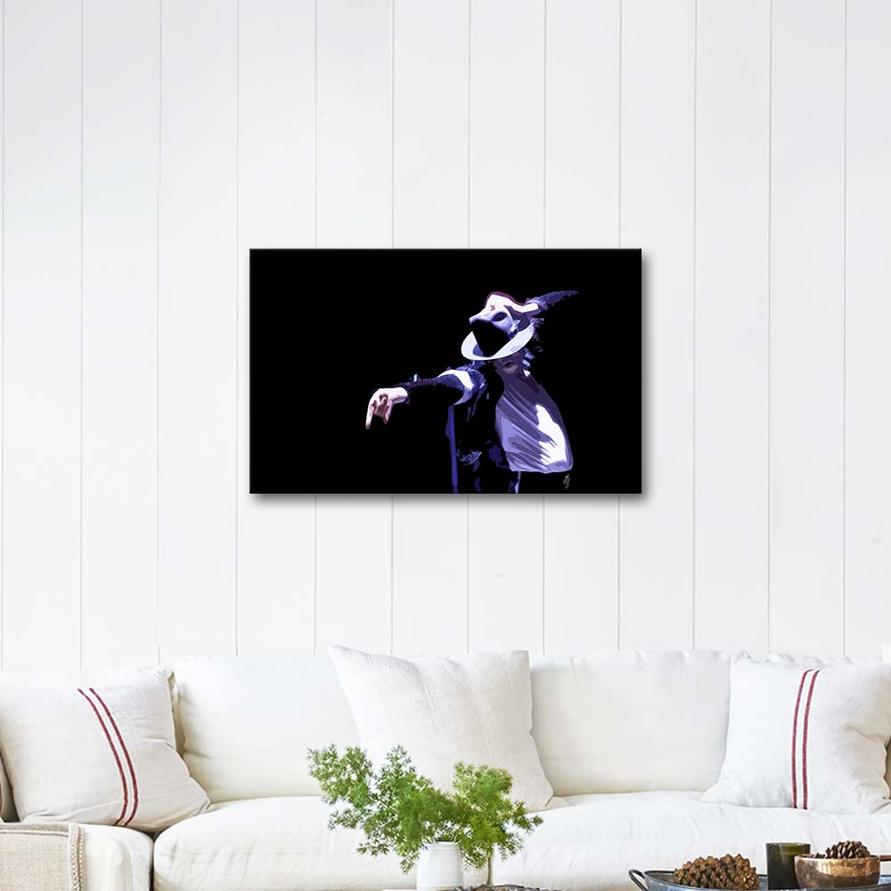 Michael Jackson Kanvas Tablo