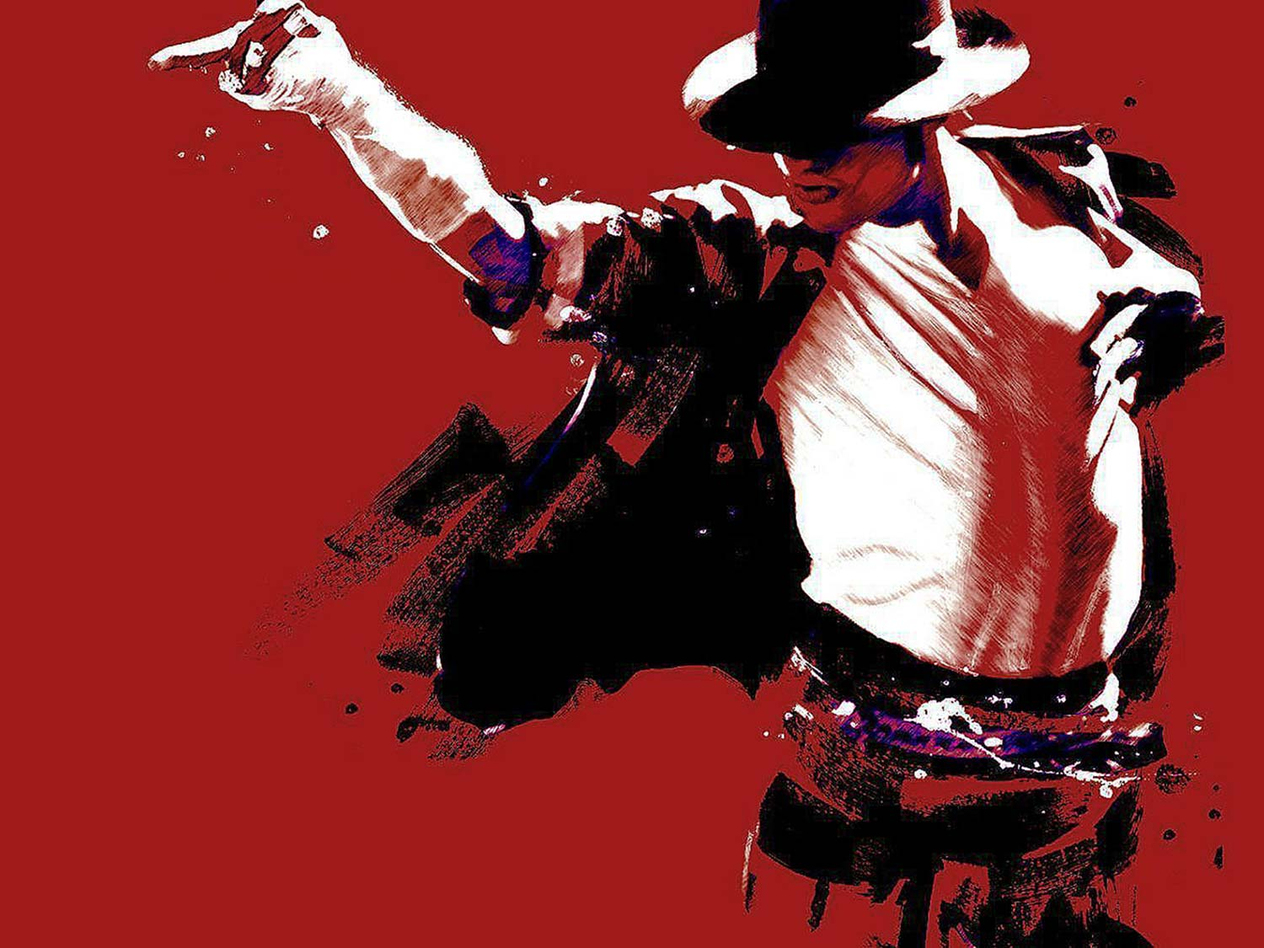 Michael Jackson Show Art Print