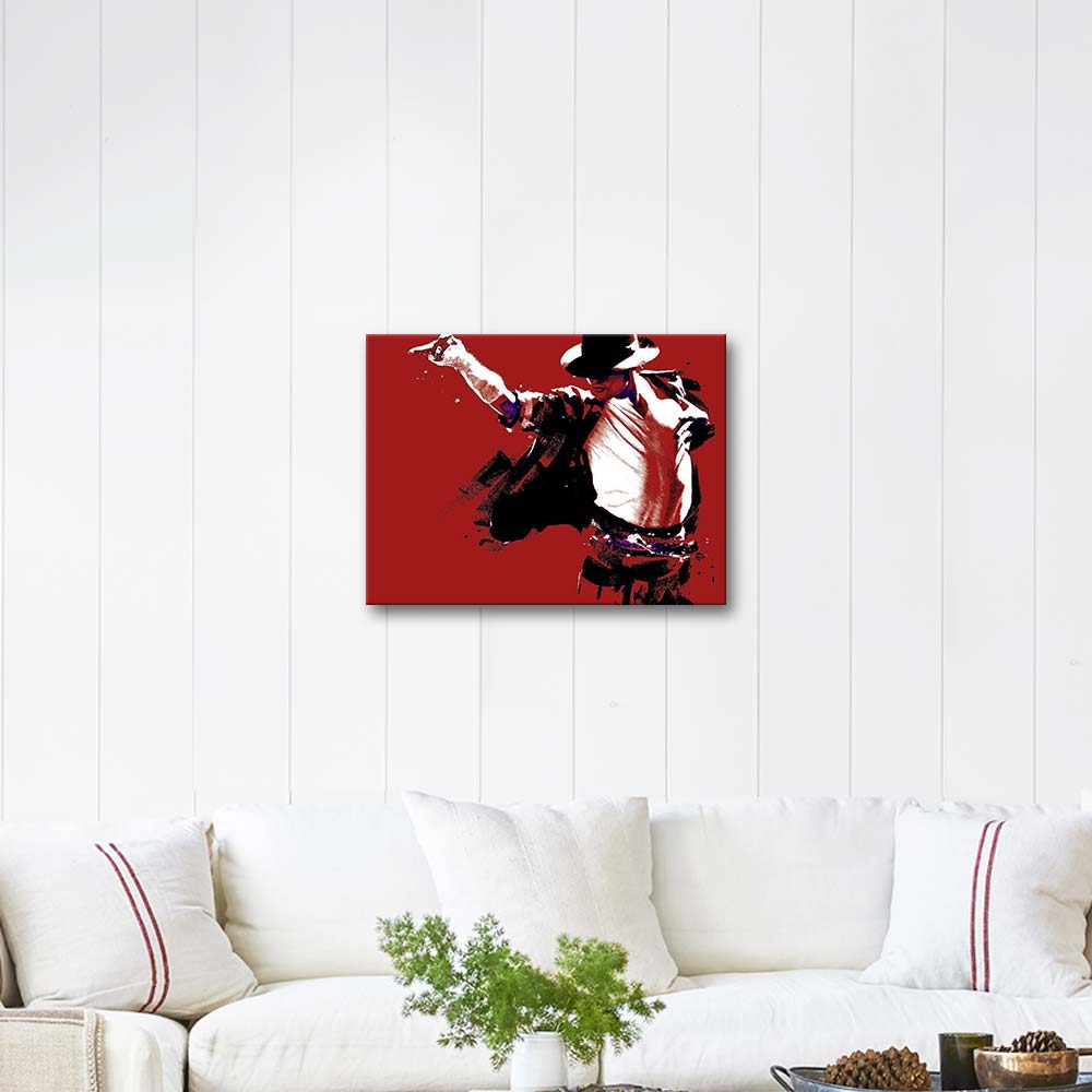 Michael Jackson Show Art Print