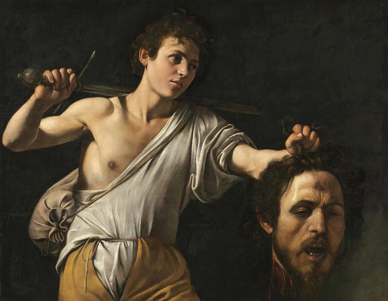 David and the Head of Goliath by Michelangelo Caravaggio