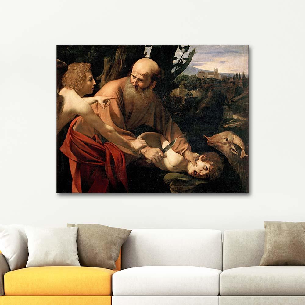 Michelangelo Caravaggio Sacrifice of Isaac Art Print