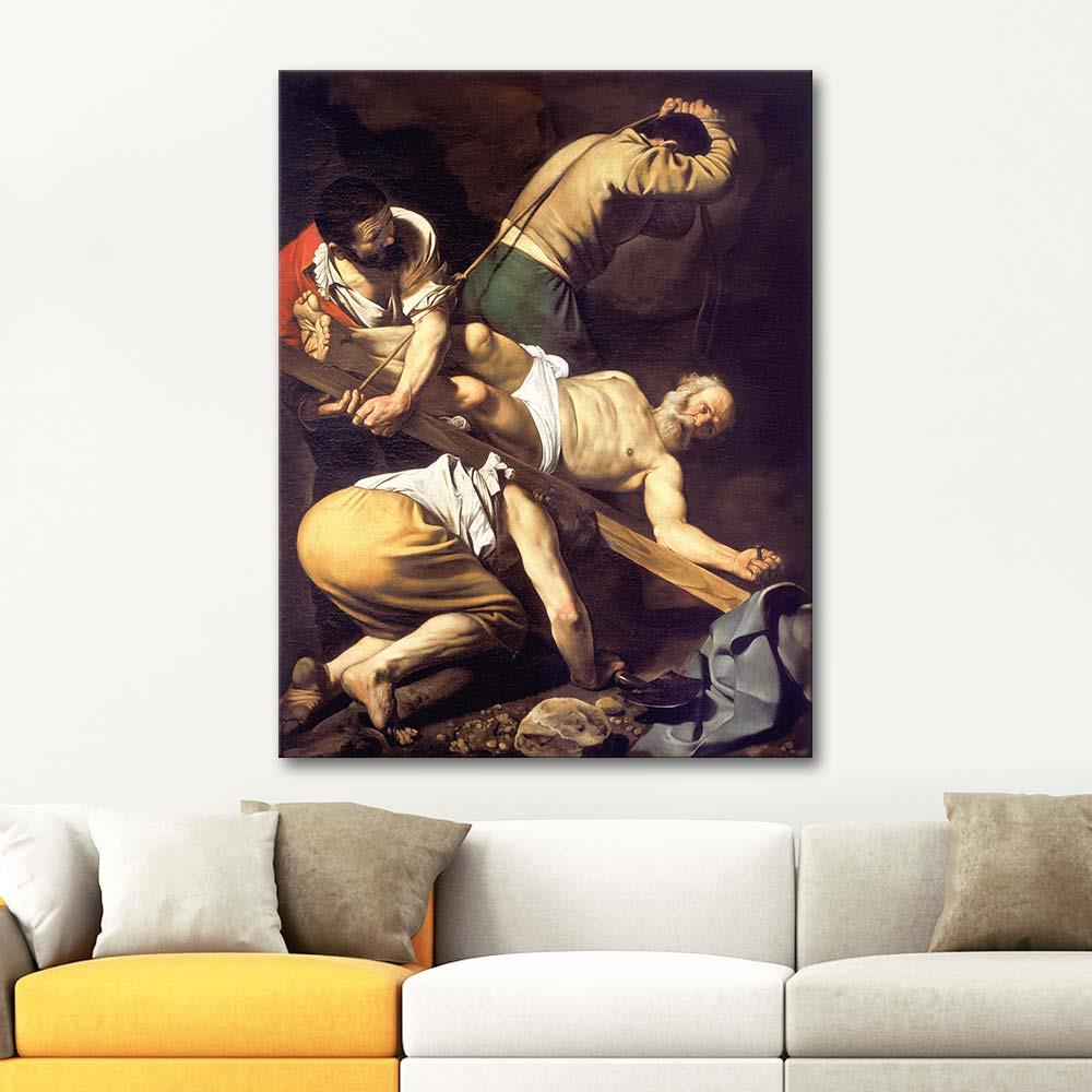 Michelangelo Caravaggio The Crucifixion of Saint Peter Art Print