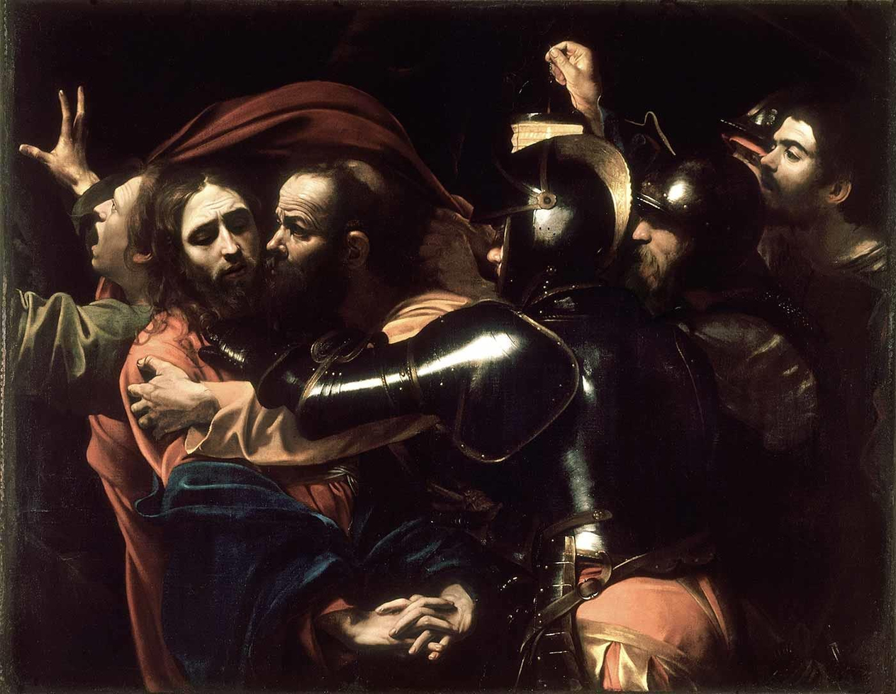 The Taking of Christ by Michelangelo Caravaggio