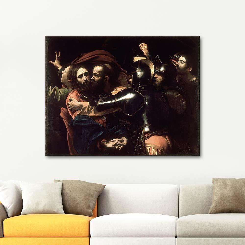 Michelangelo Caravaggio The Taking of Christ Art Print