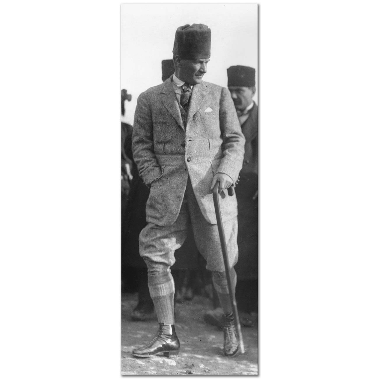Mustafa Kemal Atatürk Afyon'da Kanvas Tablo