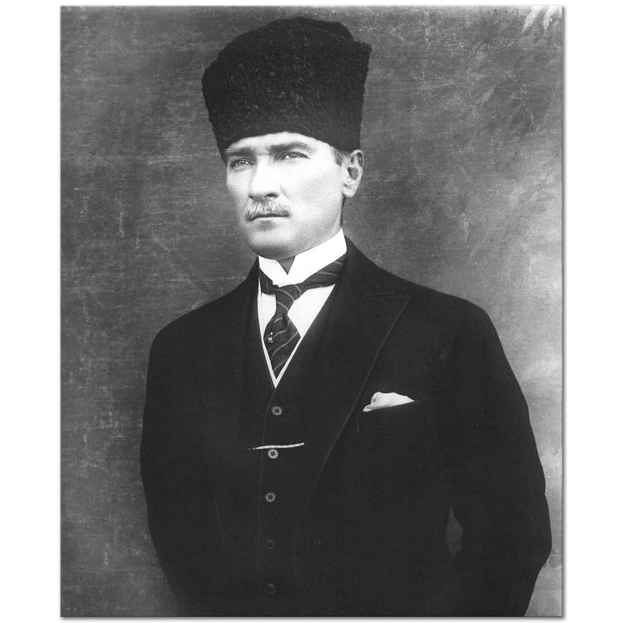 Mustafa Kemal Atatürk Kanvas Tablo