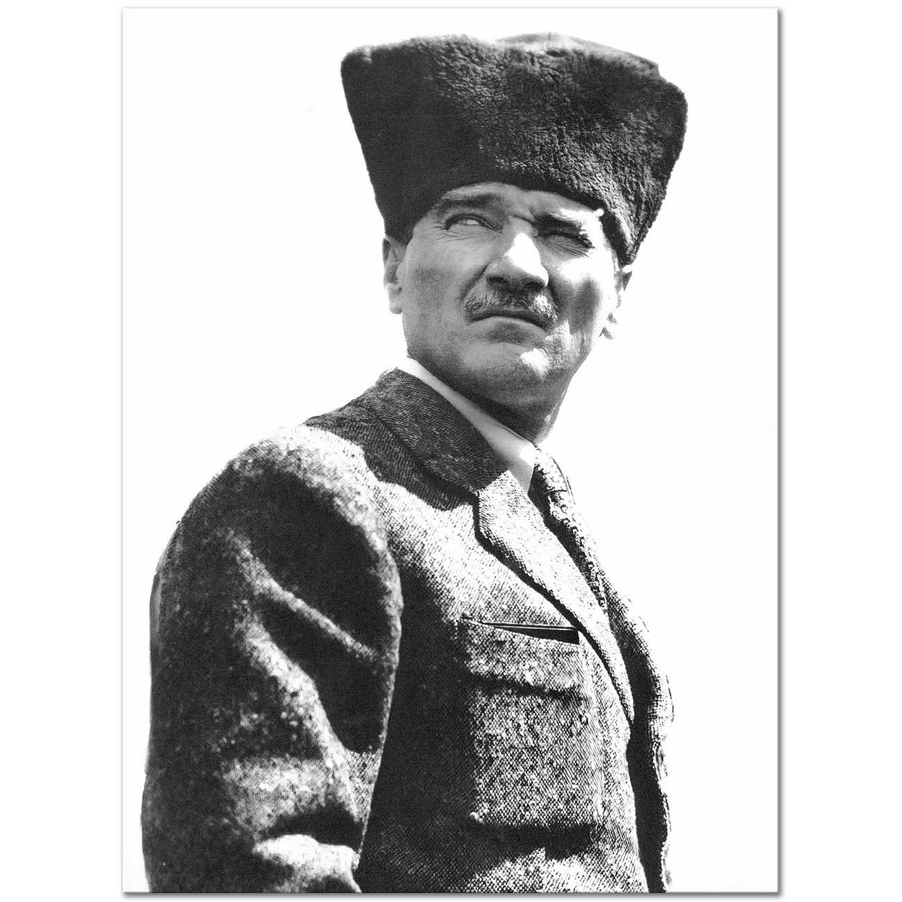 Mustafa Kemal Atatürk Portre I Kanvas Tablo