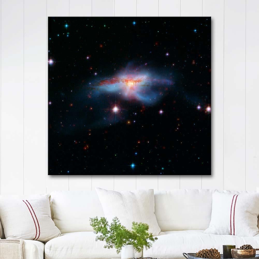 Nebula Işıkları Kanvas Tablo