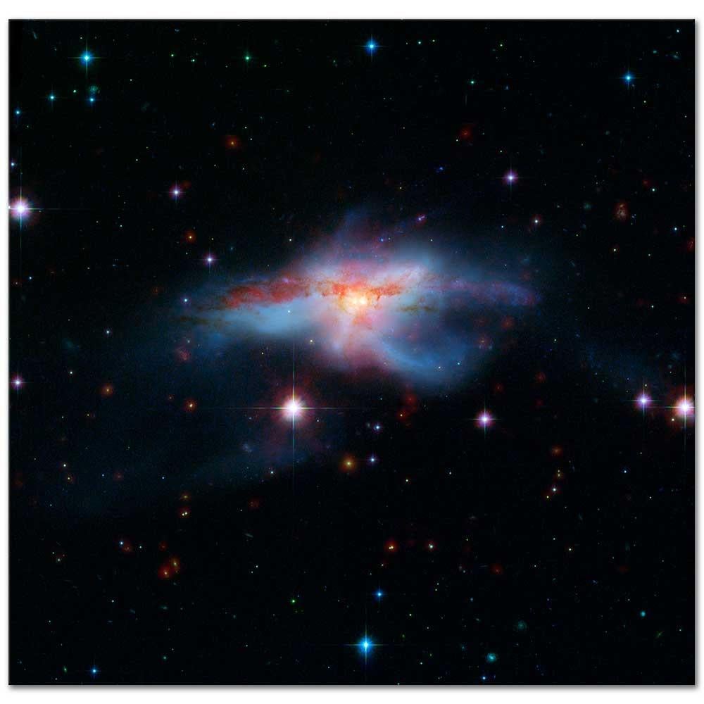 Nebula Işıkları Kanvas Tablo