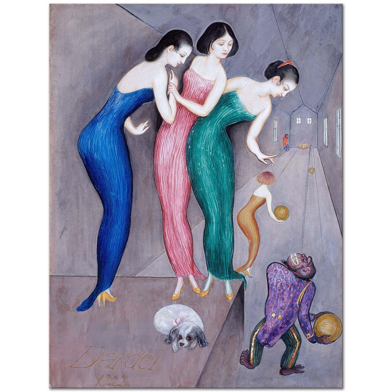 Dreams and Fantasies no.1 by Nils Dardel