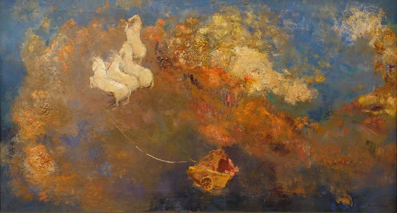 Odilon Redon Apollo's Chariot Art Print
