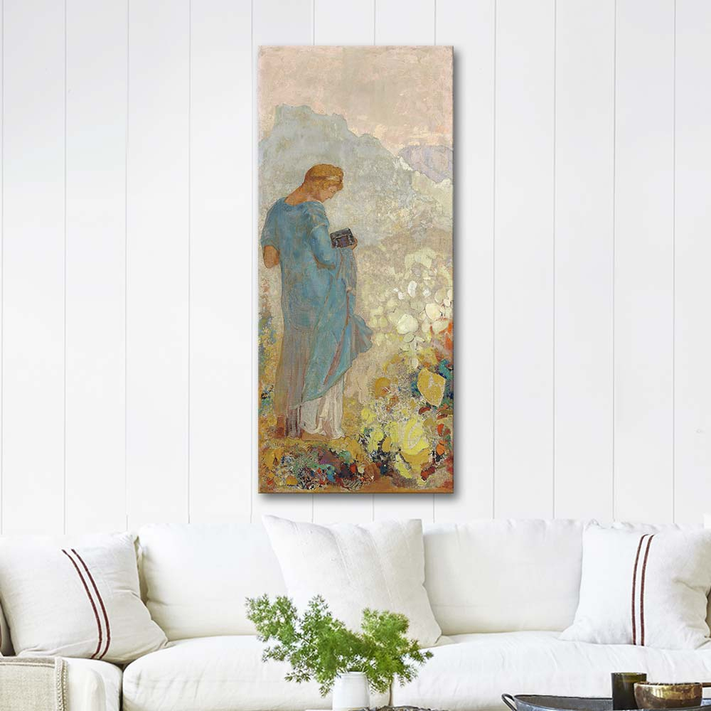 Odilon Redon Pandora Art Print