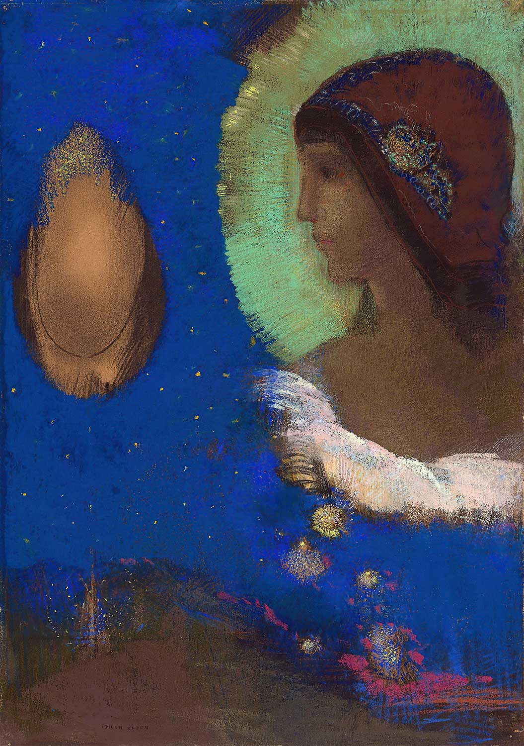 Odilon Redon Sita Art Print