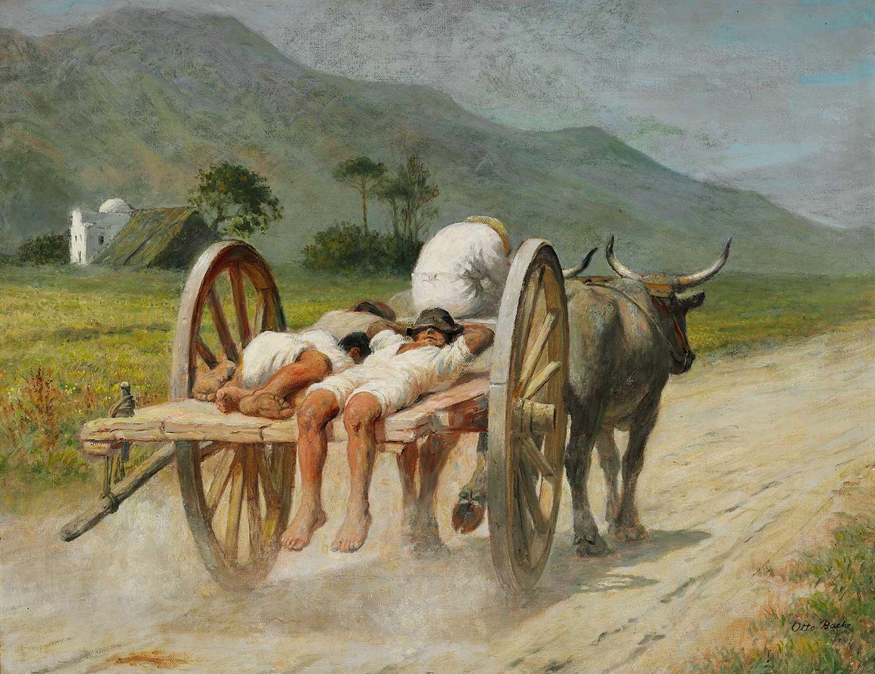 Otto Bache Scirococo Kanvas Tablo