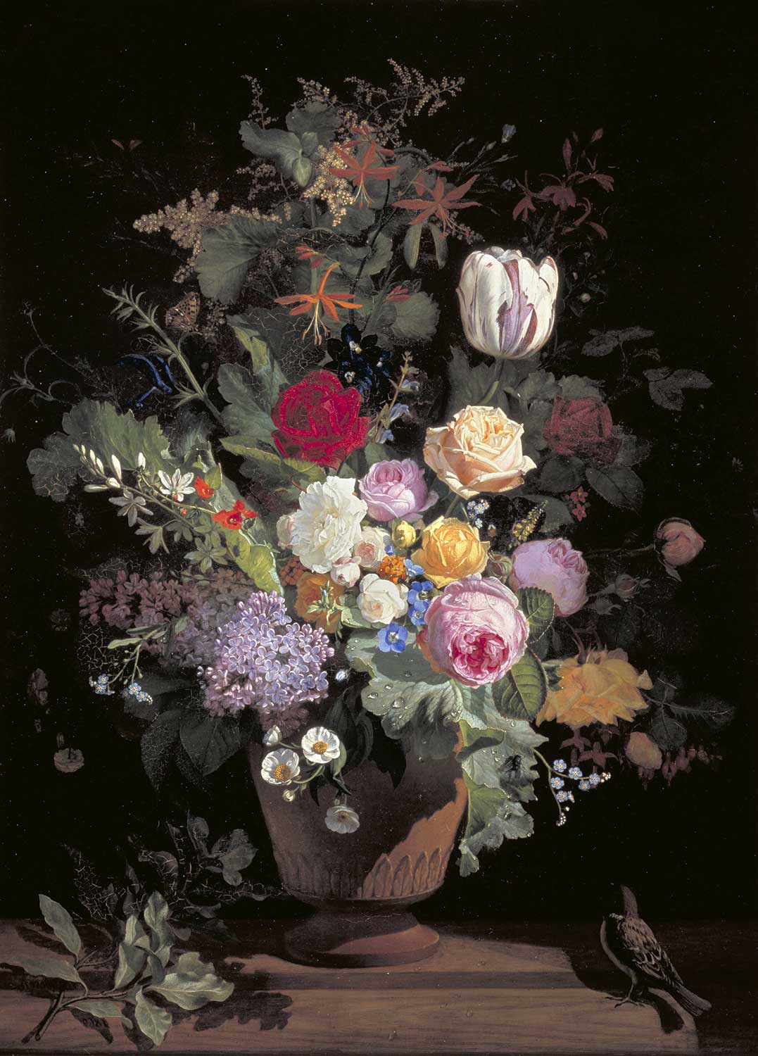 Otto Didrik Ottesen Flowers in a Vase Art Print