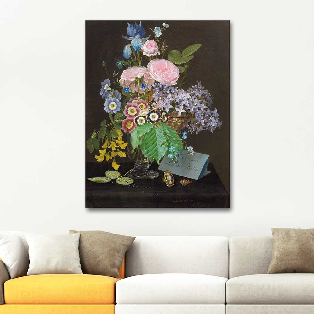 Otto Didrik Ottosen Bouquet of Flowers Art Print