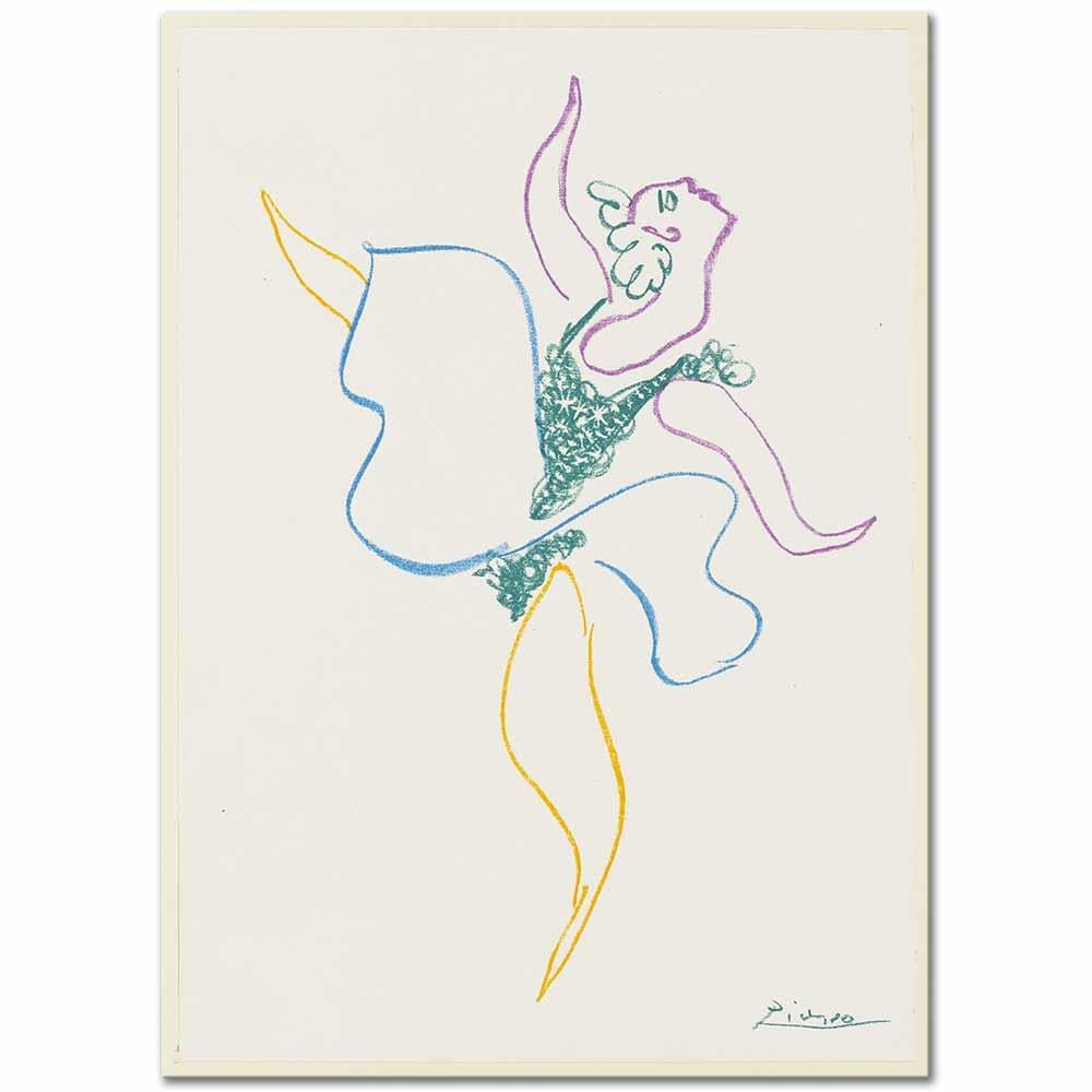Pablo Picasso Balerin Kanvas Tablo