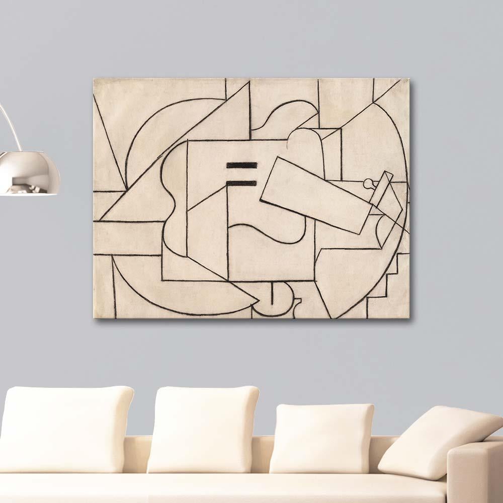 Pablo Picasso Guitar II Art Print