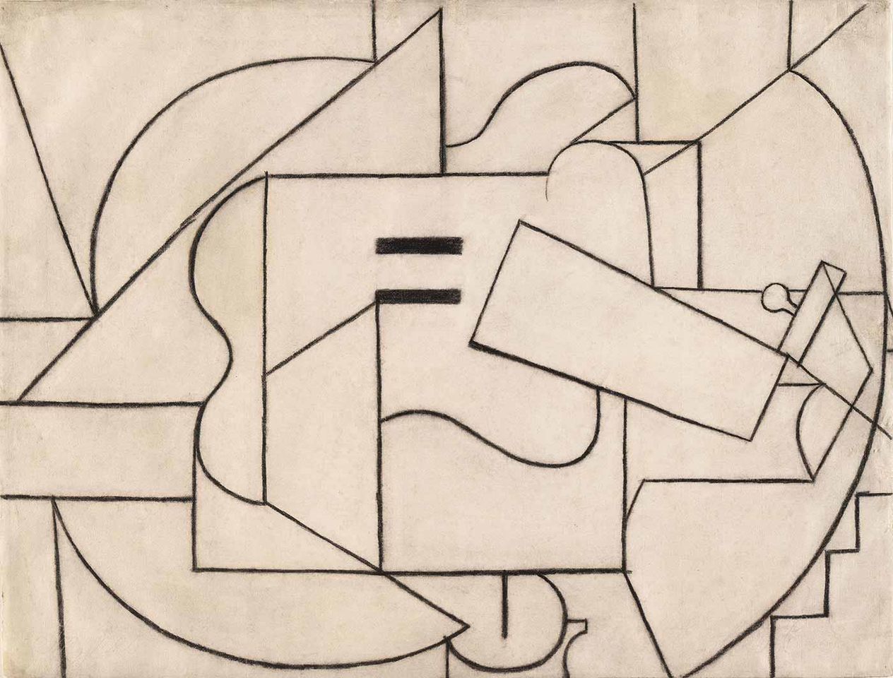 Guitar II by Pablo Picasso