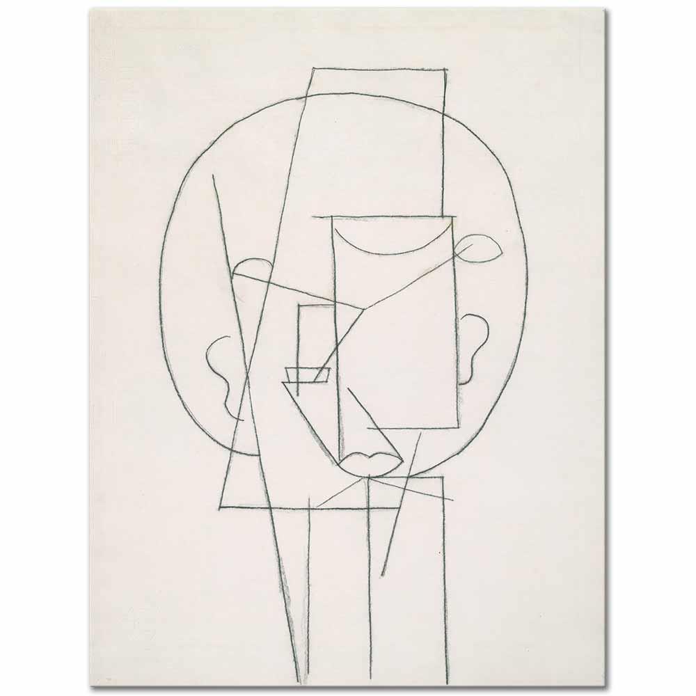 Pablo Picasso Kafa II Kanvas Tablo