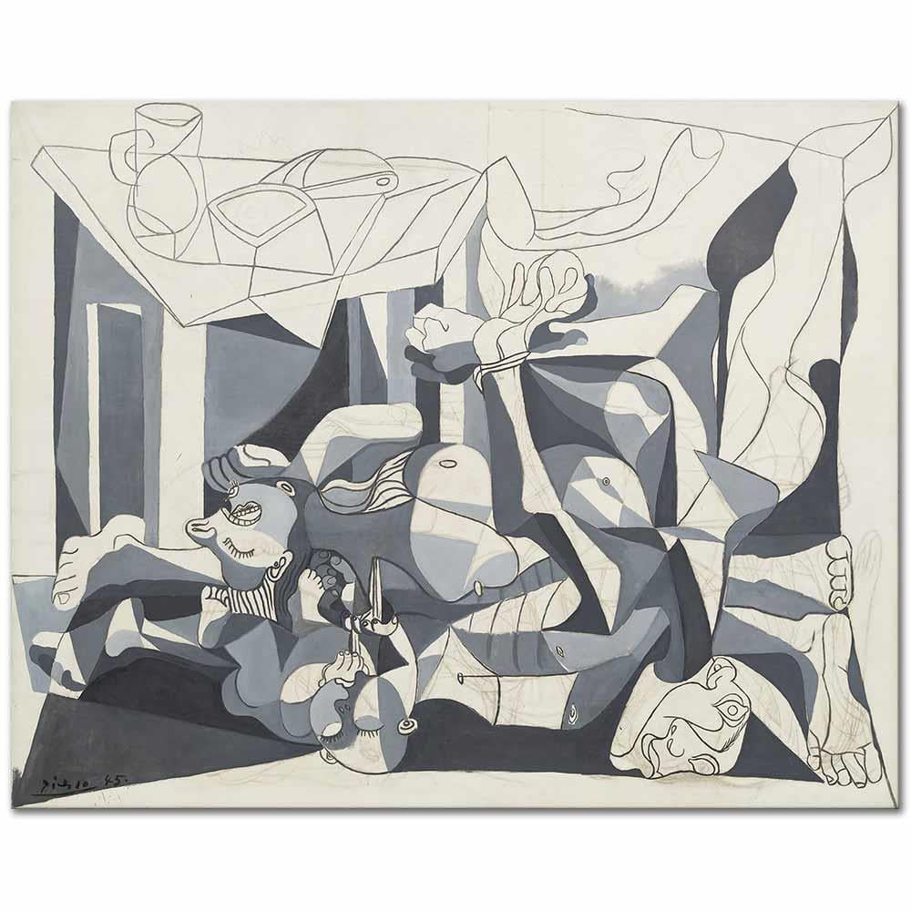 Pablo Picasso Beden Evi Kanvas Tablo