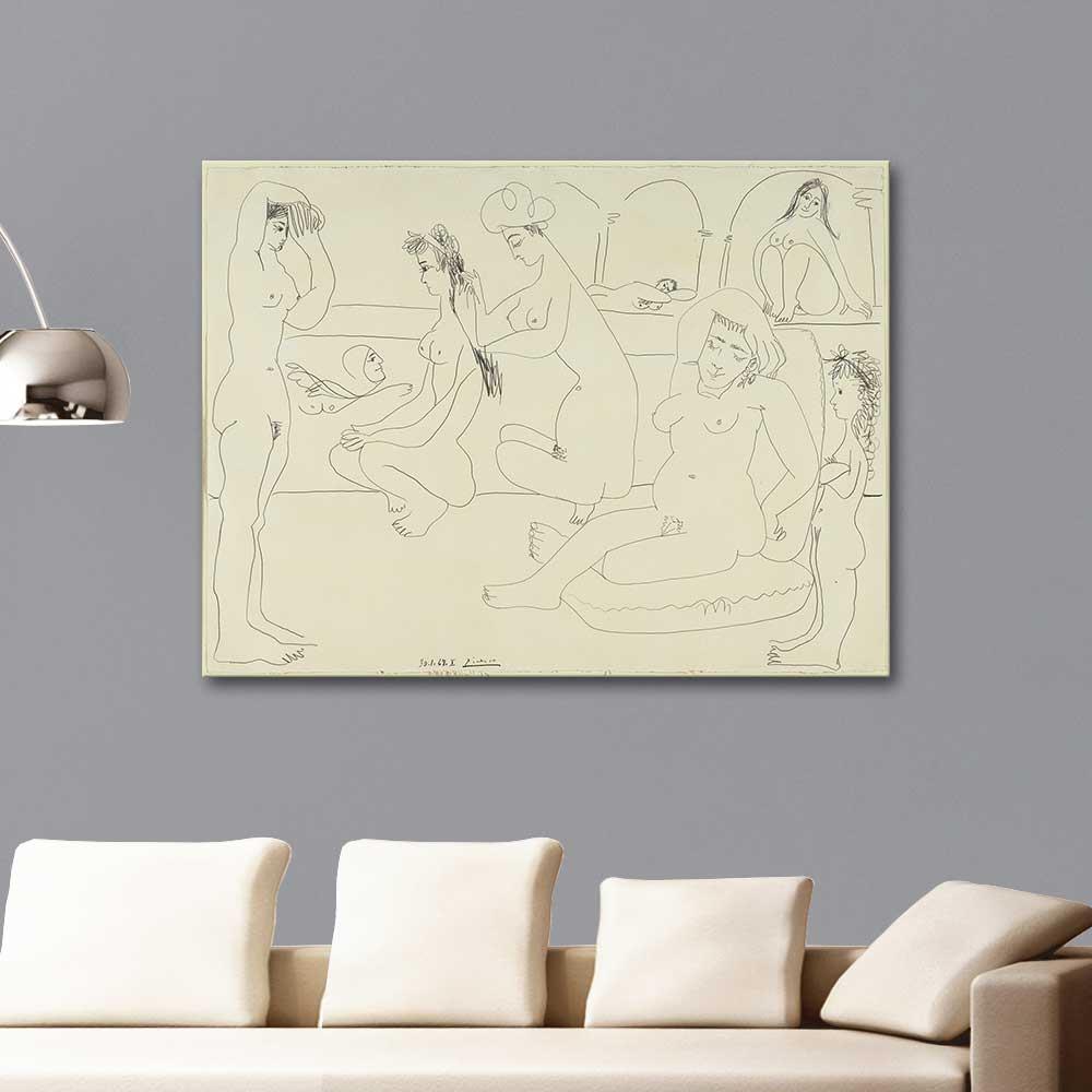 Pablo Picasso The Pool Art Print