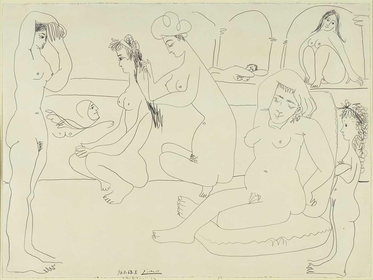 The Pool by Pablo Picasso