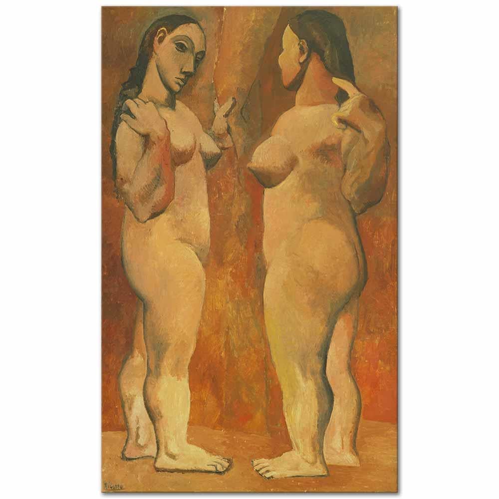 Pablo Picasso İki Çıplak Kanvas Tablo