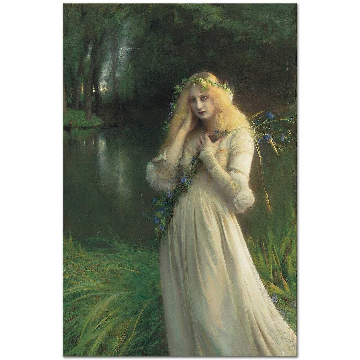 Pascal Dagnan Bouveret Ophelia Kanvas Tablo