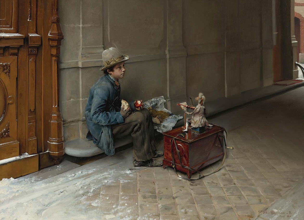 Pascal Dagnan Bouveret The Little Savoyard Art Print