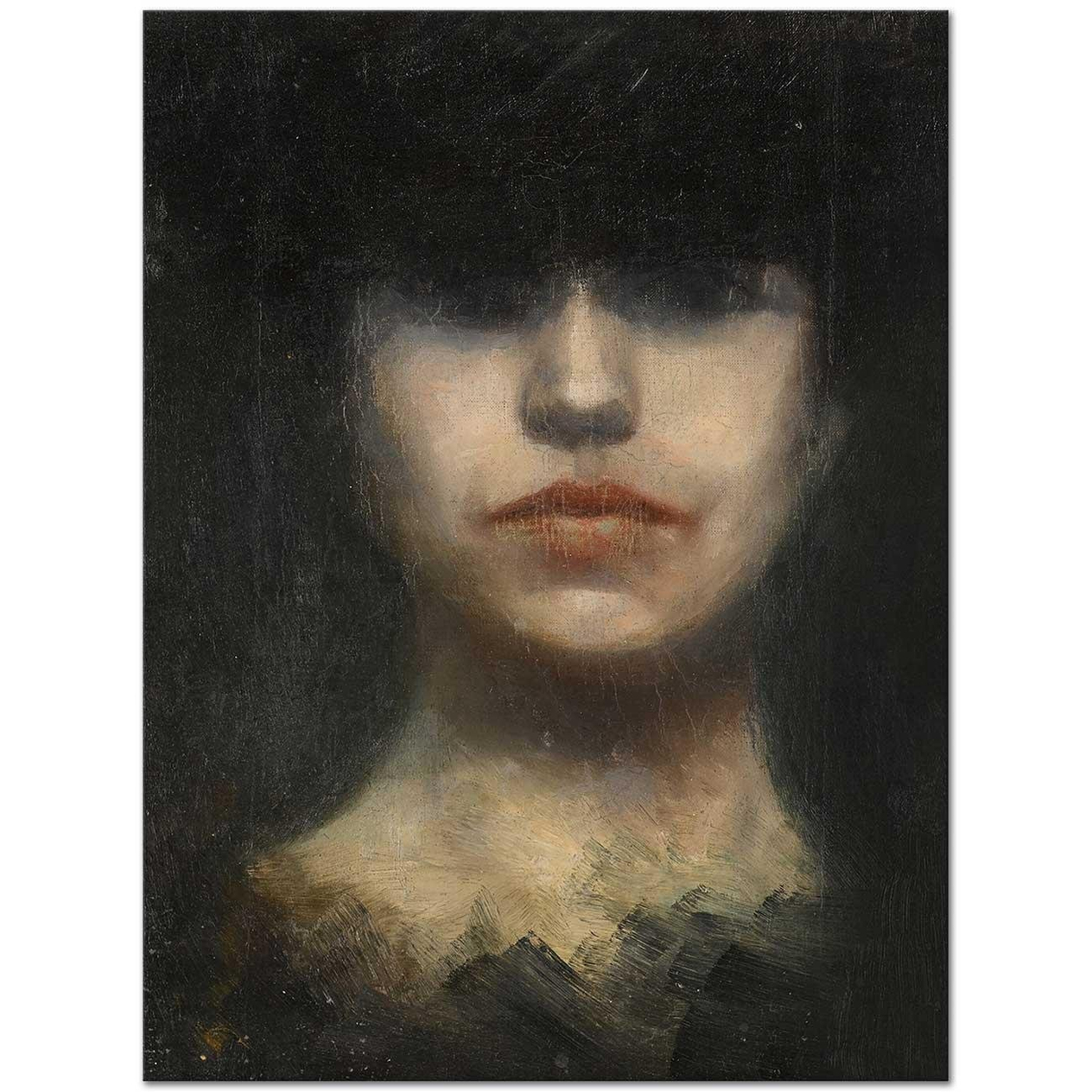 Paul Albert Besnard The Temptress Art Print
