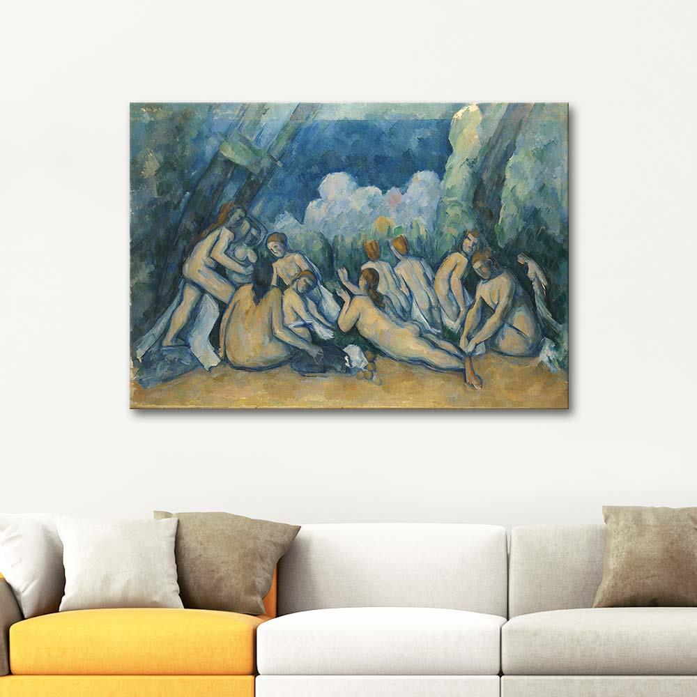 Paul Cezanne Bathers V Art Print