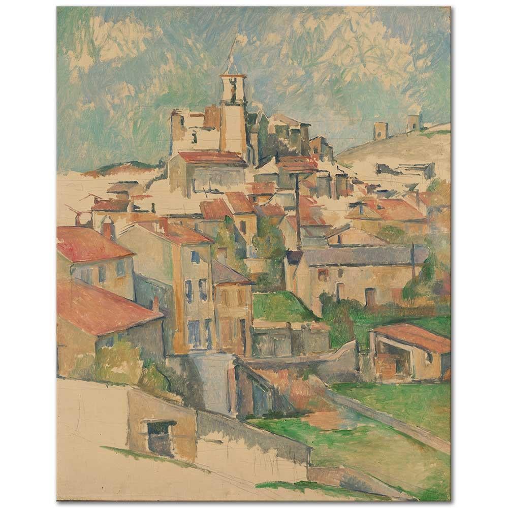 Paul Cezanne Gardanne Kanvas Tablo
