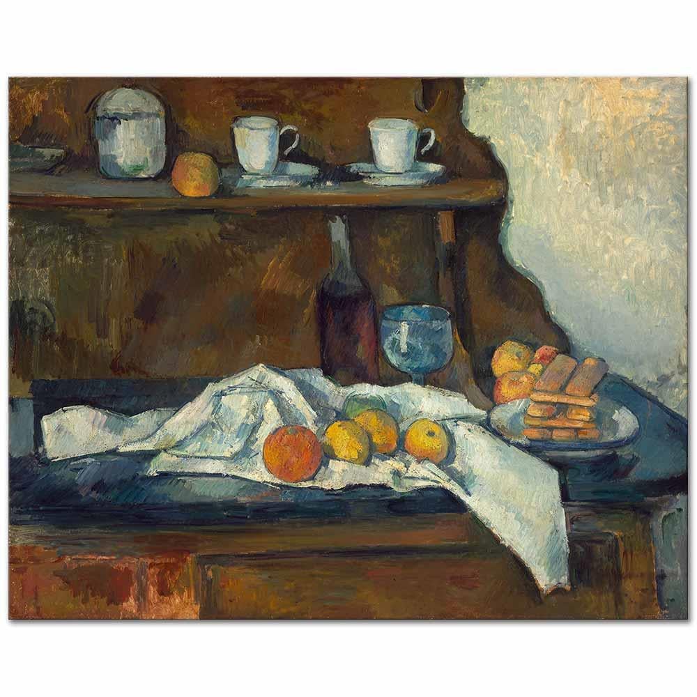 Paul Cezanne Büfe Kanvas Tablo