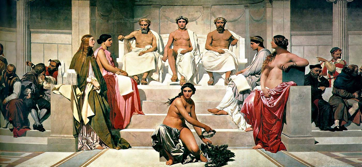 Paul Delaroche Güzel Sanatlar Akademisinden Bir Bölüm I Kanvas Tablo