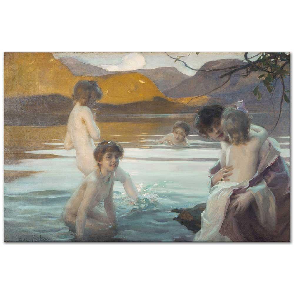 First Bath by Paul Emile Chabas