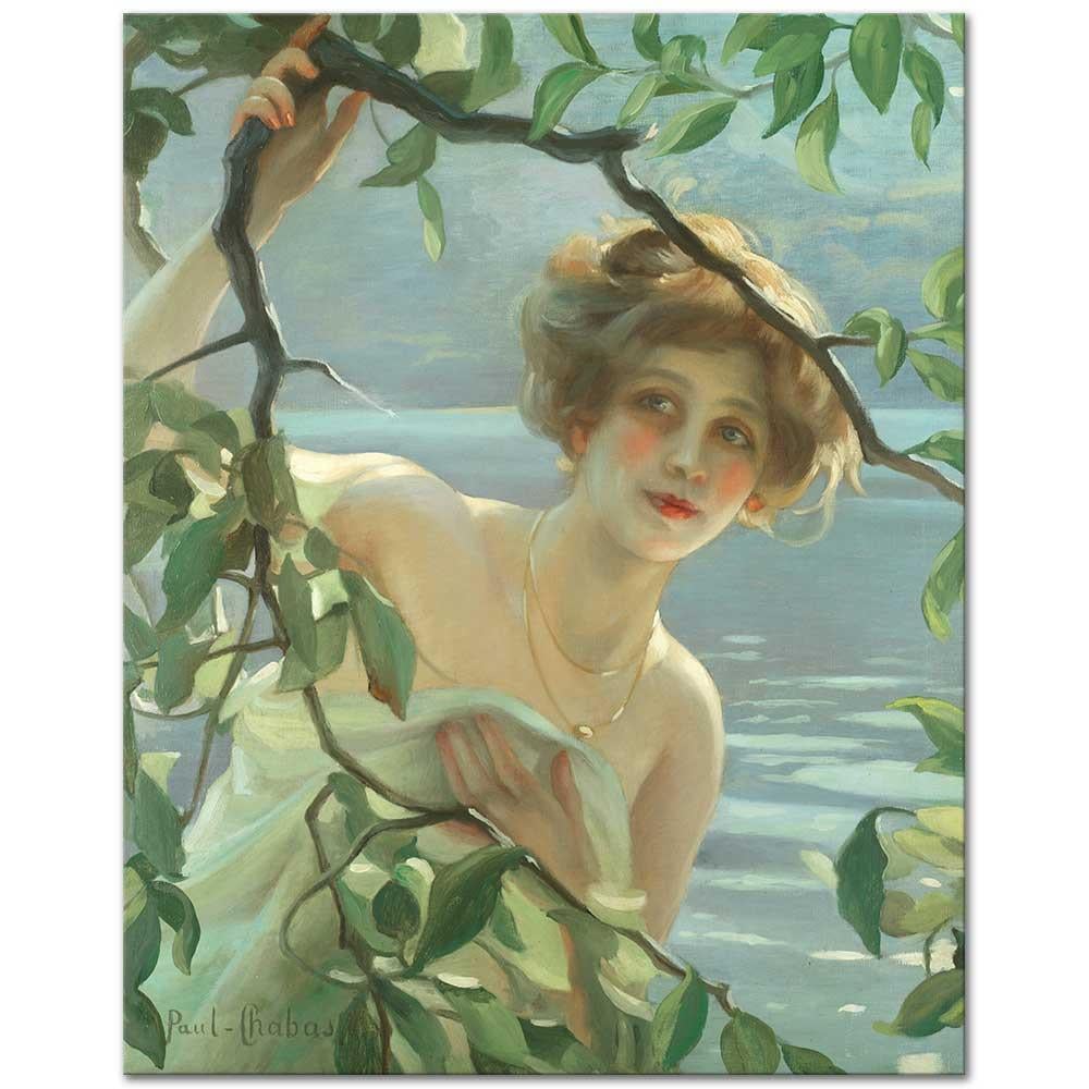 Paul Emile Chabas Yıkanma Kanvas Tablo