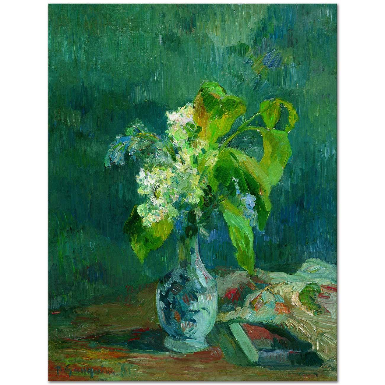 Paul Gauguin Leylaklar Kanvas Tablo